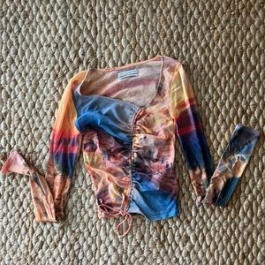 NWOT Urban Outfitters mesh top XS